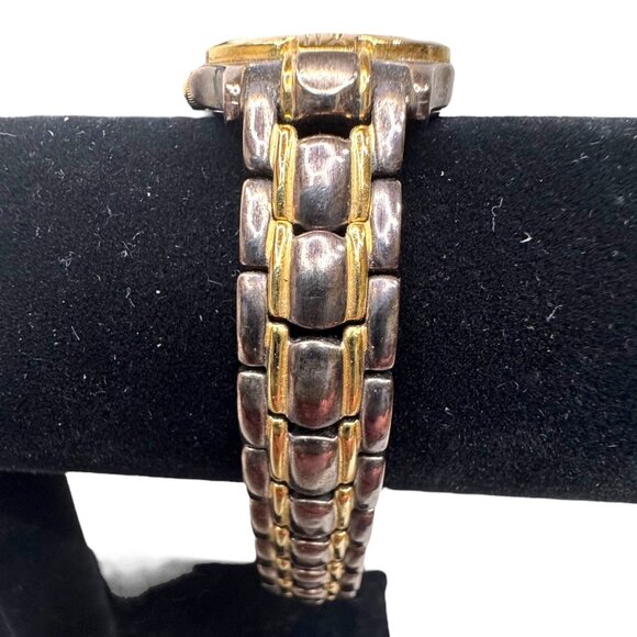 CITIZEN 1010-K09931 CK Two Tone Quartz Analog Ladies Watch NEEDS BATTERY Vintage - Picture 3 of 8